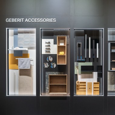 Geberit stand at ISH 2023 (© Geberit) Geberit stand at ISH 2023 (© Geberit)