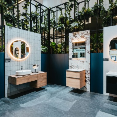 Geberit stand at ISH 2023 (© Geberit) Geberit stand at ISH 2023 (© Geberit)