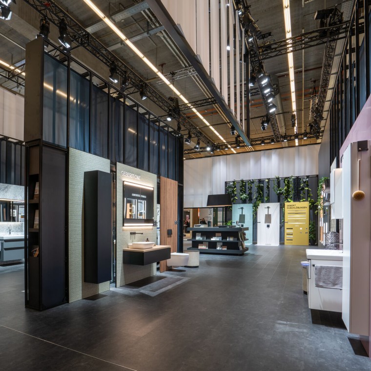 Geberit stand at ISH 2023 (© Geberit) Geberit stand at ISH 2023 (© Geberit)