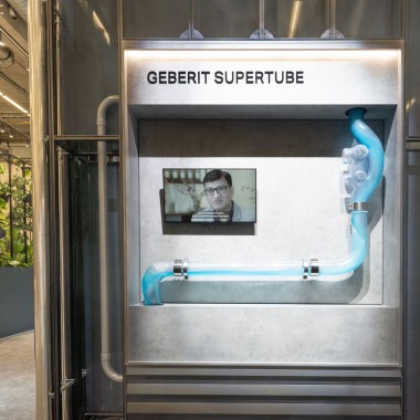 Geberit stand at ISH 2023 (© Geberit) Geberit stand at ISH 2023 (© Geberit)