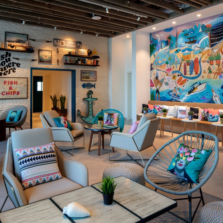 Rove la Mer Beach Hotel (© MMAC Design Associates) Rove la Mer Beach Hotel (© MMAC Design Associates)