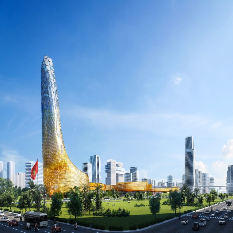 Dragon Tower, Hanoi (©Dewan Architects + Engineers) Dragon Tower, Hanoi (©Dewan Architects + Engineers)