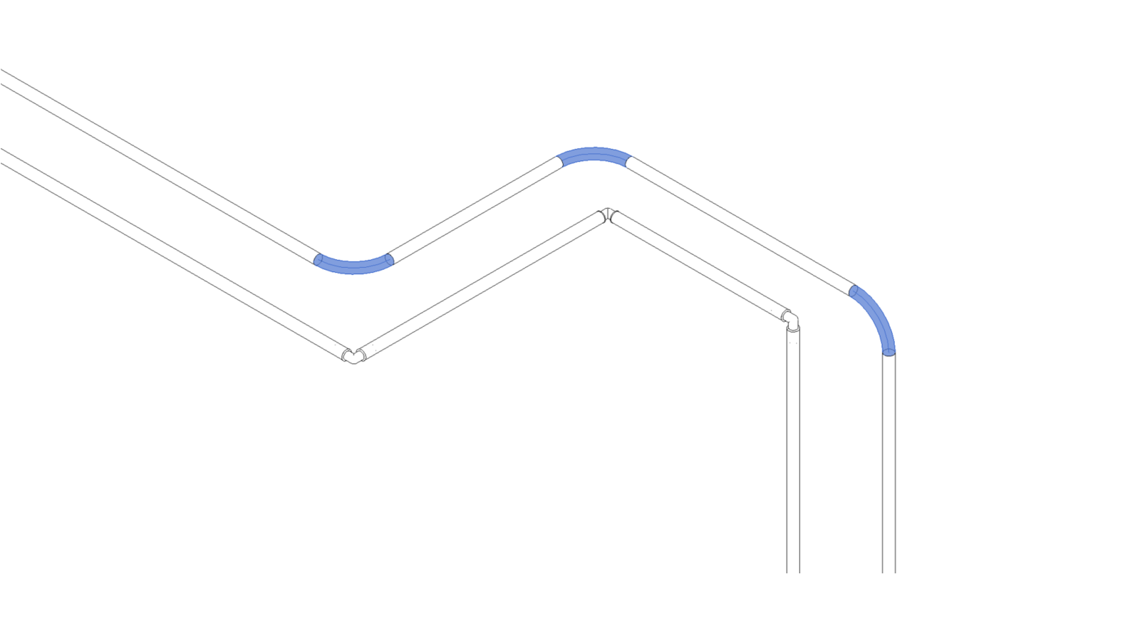 Bended pipes in the BIM Project Bended pipes in the BIM Project
