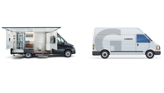 Geberit car On Tour Geberit car On Tour