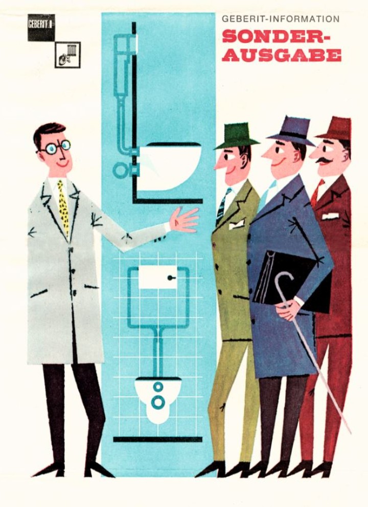 1964 - Concealed cistern 1964 - Concealed cistern