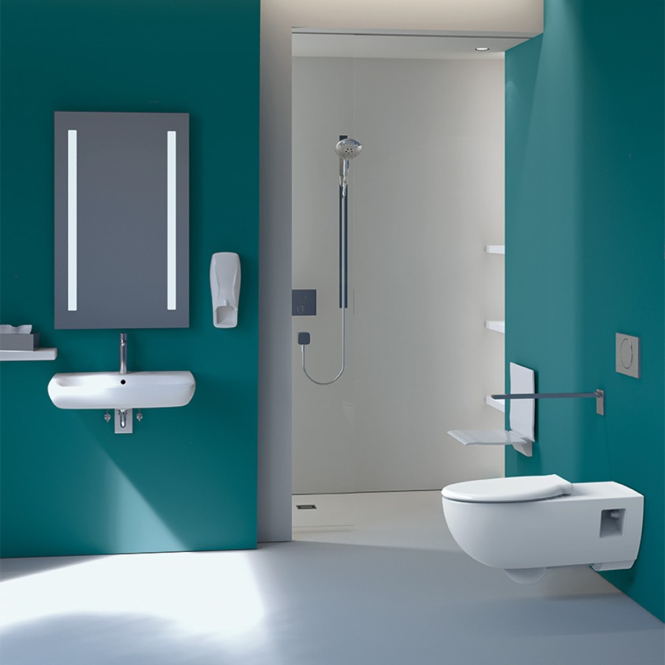 Geberit Selnova Comfort bathrooms for increased accessibility