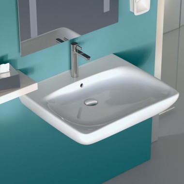 Geberit Selnova Comfort washbasin barrierfree Geberit Selnova Comfort washbasin barrierfree