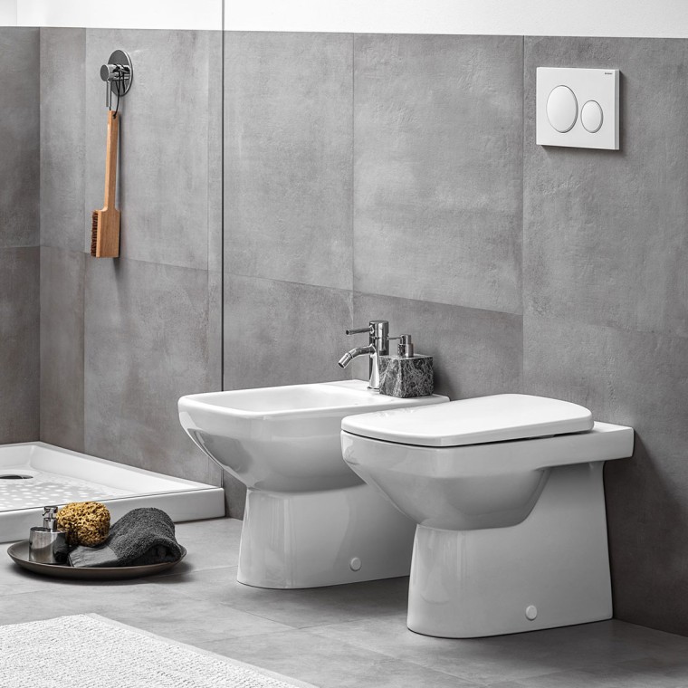 Geberit Selnova floor-standing WC and bidet Geberit Selnova floor-standing WC and bidet