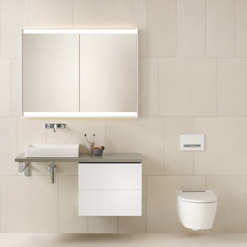 Couvercle de réservoir WC UNIT GRIS MAT