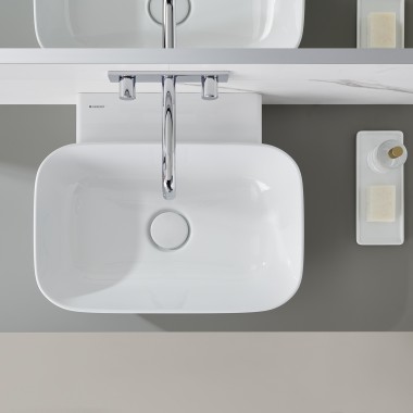 Lavabo à poser Geberit ONE en forme de coupelle