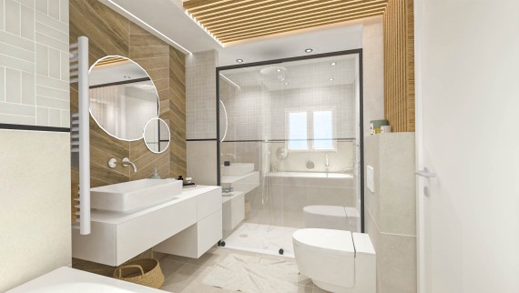 The bathroom by French native Eva Ivos is cross-generational, durable and timeless (FR) (© Eva Ivos)
