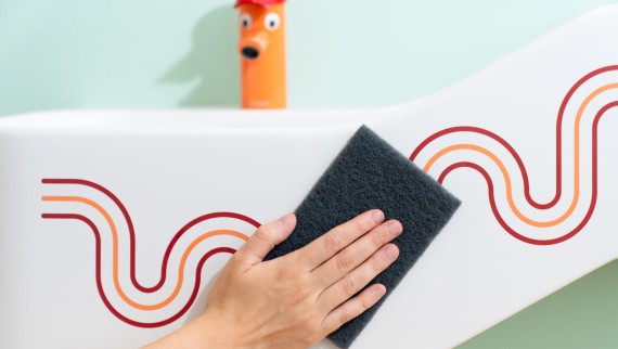 Instructions de nettoyage pour l'espace de jeu et de lavage Geberit Bambini
