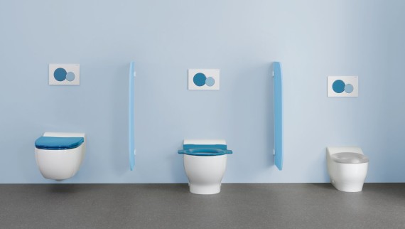 Cuvettes de WC Geberit Bambini Rimfree®e
