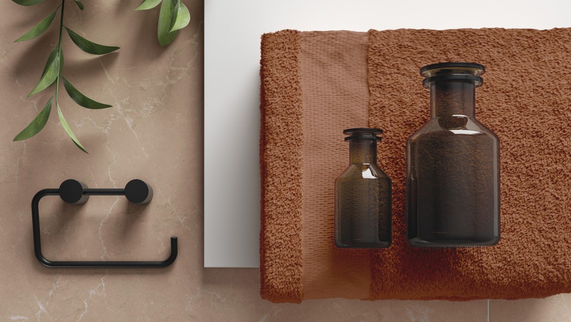 Bathroom trend for 2025: Brown colour scheme