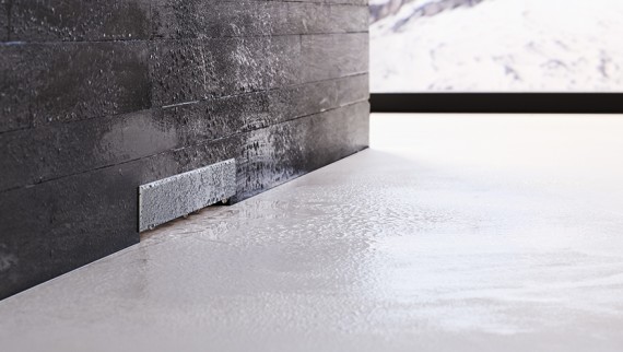 Geberit wall drain