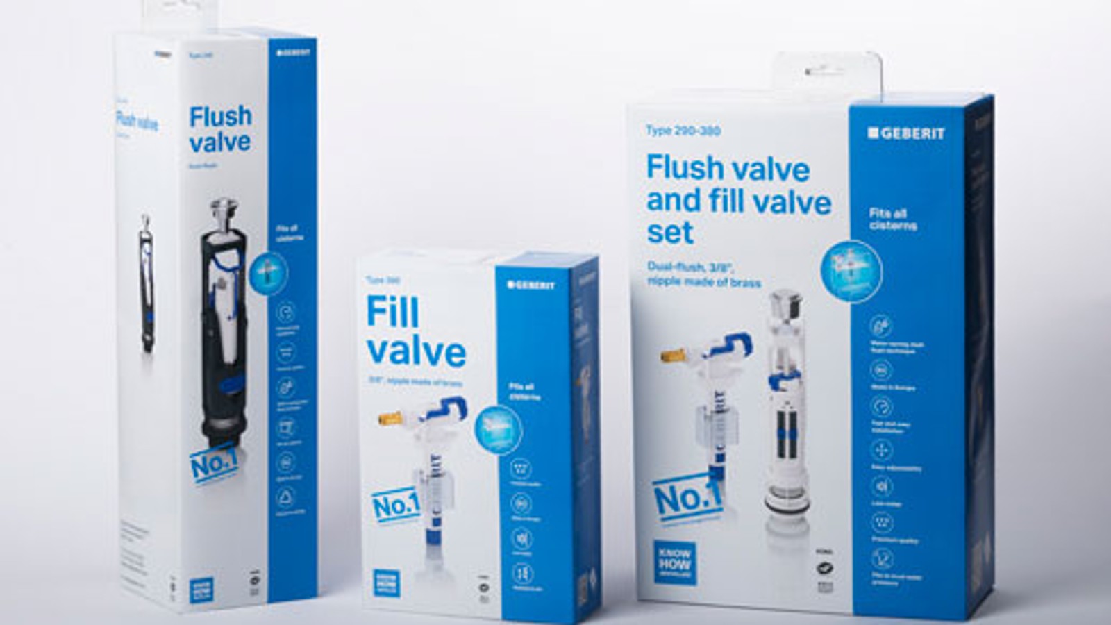 2 Robinets Flotteur WC Universels – Raccords G3/8 Et G1/2, Réglage Débit Eau, ABS Et Cuivre, Pour Réservoirs Hauts Ou Bas