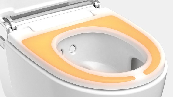 Geberit AquaClean WC seat heating