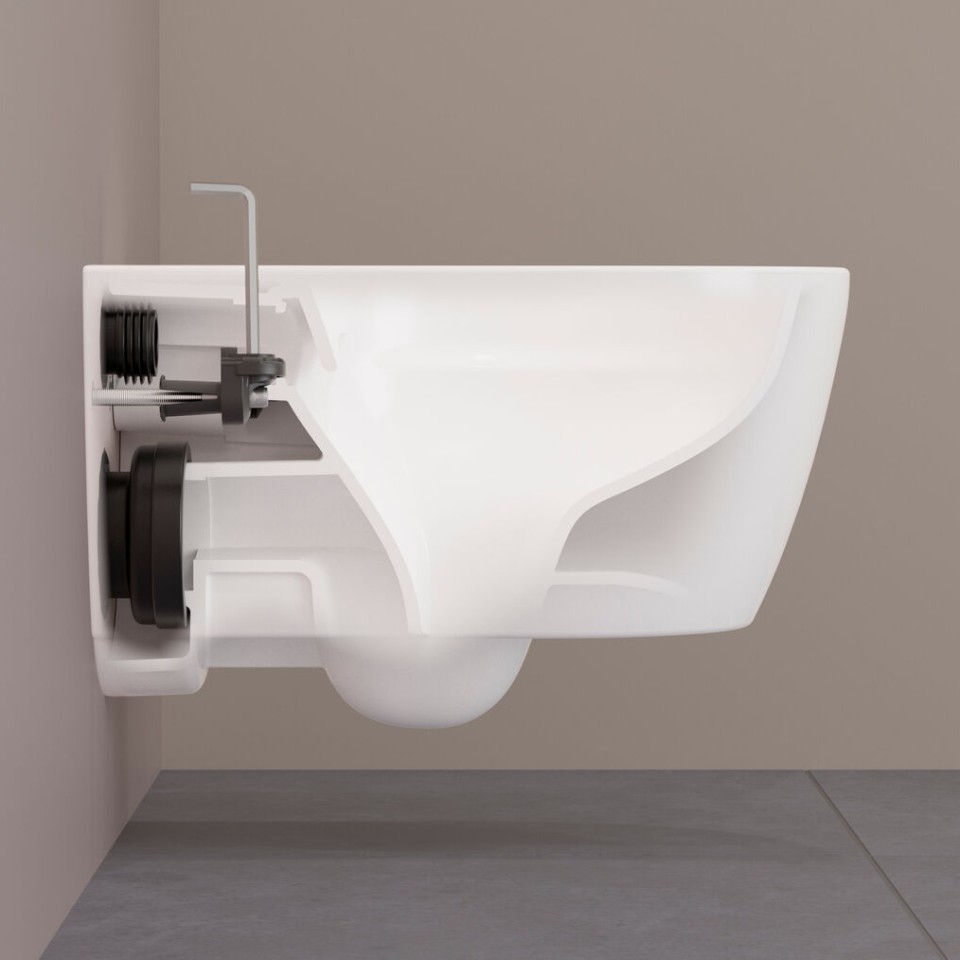 Geberit iCon lavabo esquinero 33cm blanco