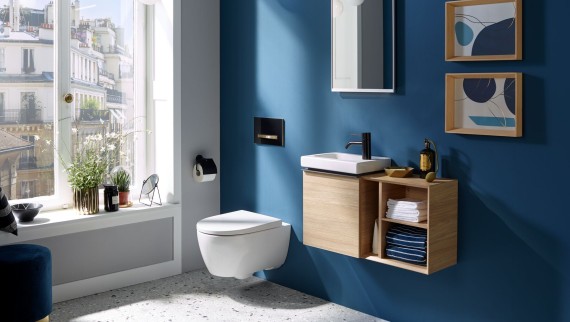 Collection Geberit iCon – salle de bain d’invités