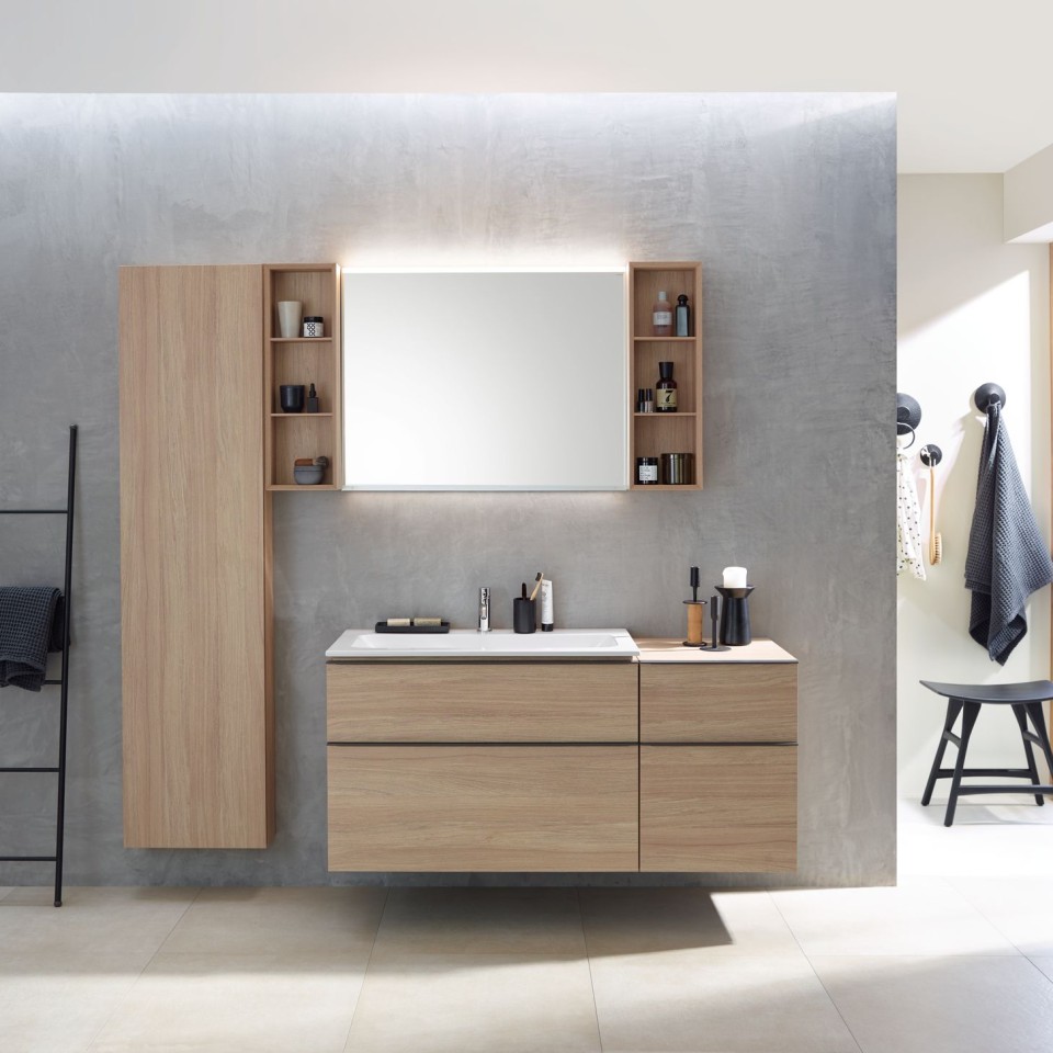 Geberit iCon mueble bajo lavabo 890x240x477 mm,con un cajón