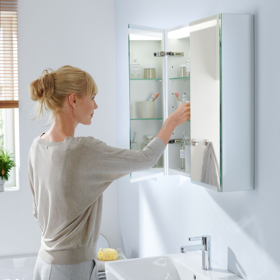 Mirror cabinets for the bathroom Geberit