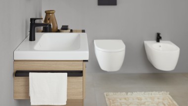 Geberit iCon bathroom series in white matt (© Geberit)