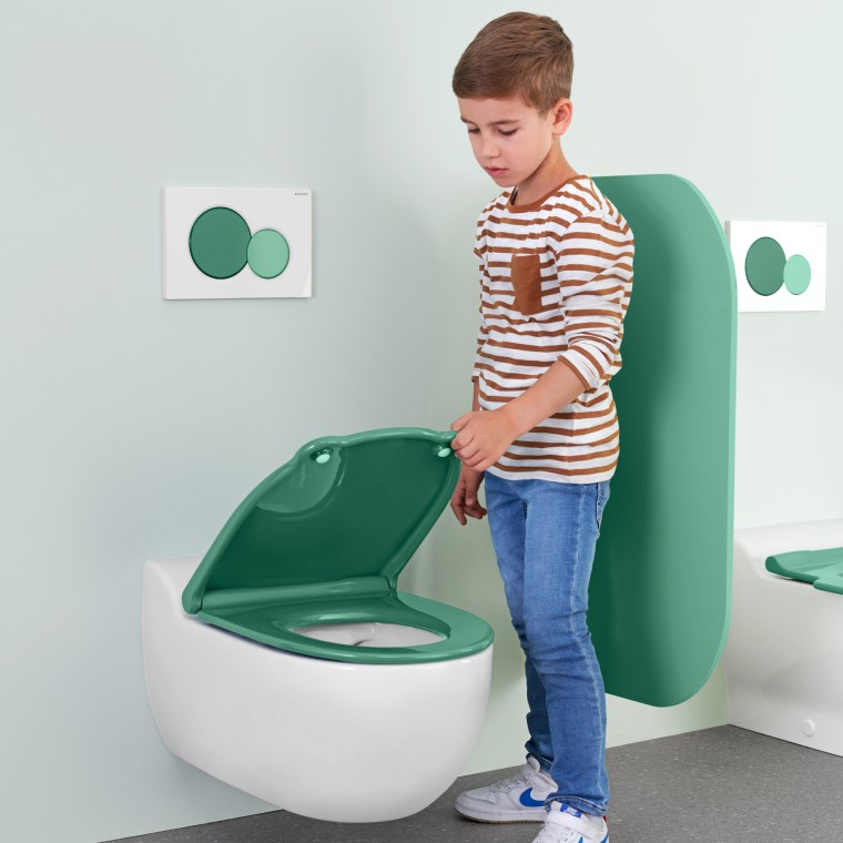 Geberit Bambini wall-hung WC for children Geberit Bambini wall-hung WC for children