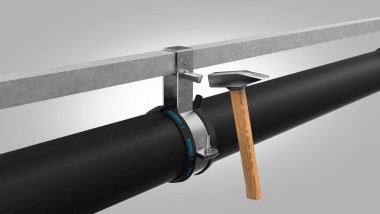 Geberit Pluvia : montage facile sans outils spéciaux