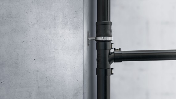 Geberit Silent-db20 for building drainage with high sound insulation requirements Geberit Silent-db20 for building drainage with high sound insulation requirements