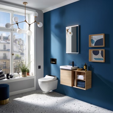 Geberit AquaClean Tuma shower toilet in Geberit iCon Geberit AquaClean Tuma shower toilet in Geberit iCon