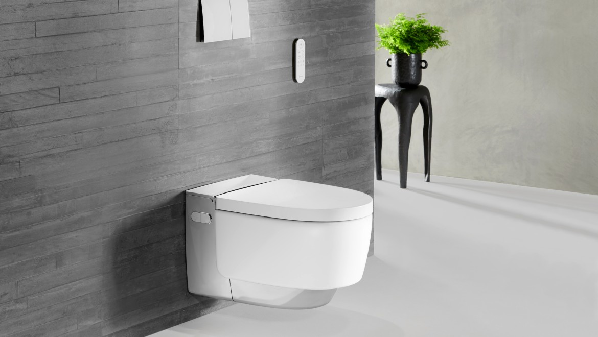 Geberit AquaClean Mera Comfort avec chauffage de lunette d’abattant Geberit AquaClean Mera Comfort avec chauffage de lunette d’abattant