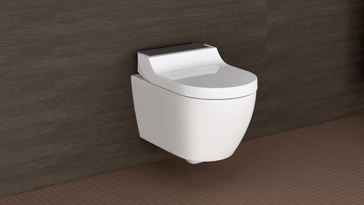 WC lavant Geberit AquaClean Tuma Comfort avec chauffage de lunette d’abattant WC lavant Geberit AquaClean Tuma Comfort avec chauffage de lunette d’abattant