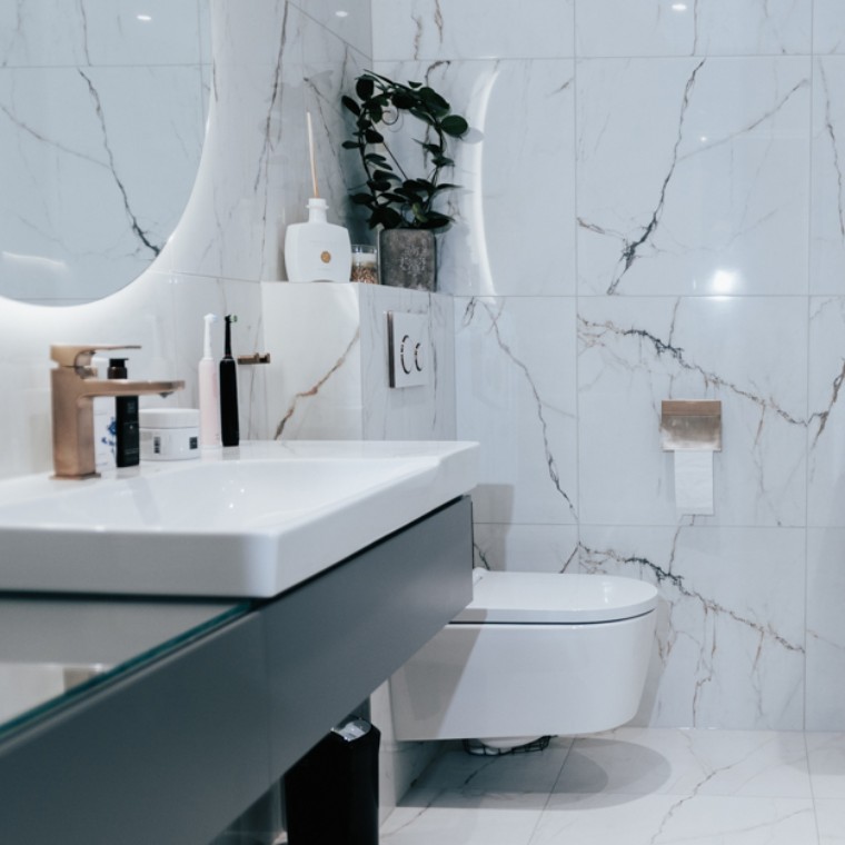 Salle de bains rénovée