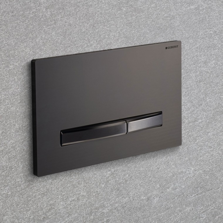 Geberit Sigma50 black chrome Geberit Sigma50 black chrome