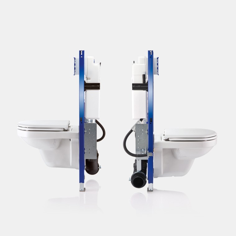 Bâti-supports Geberit pour WC adaptés PMR Bâti-supports Geberit pour WC adaptés PMR