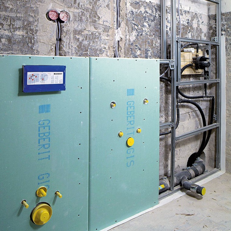 Habillage de la paroi Geberit GIS Habillage de la paroi Geberit GIS