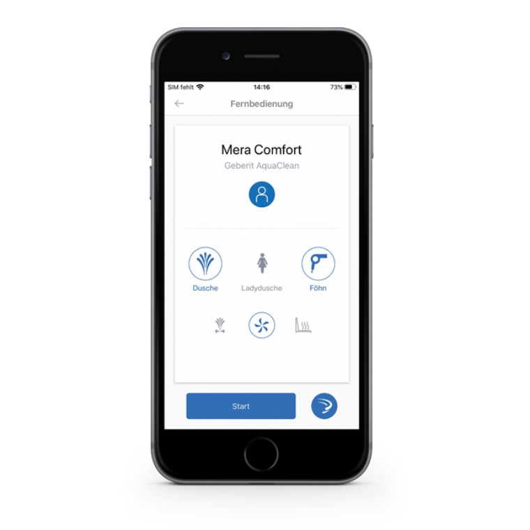 Application Geberit Home Application Geberit Home