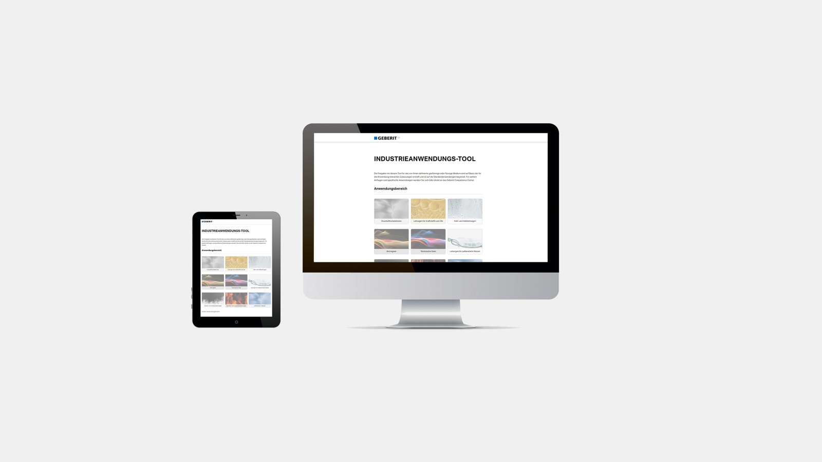 Geberit Industrial Application Tool Geberit Industrial Application Tool