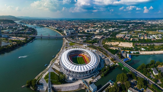 National athletics stadium Budapest (© ZGPhotography / Alamy Stock Photo) National athletics stadium Budapest (© ZGPhotography / Alamy Stock Photo)
