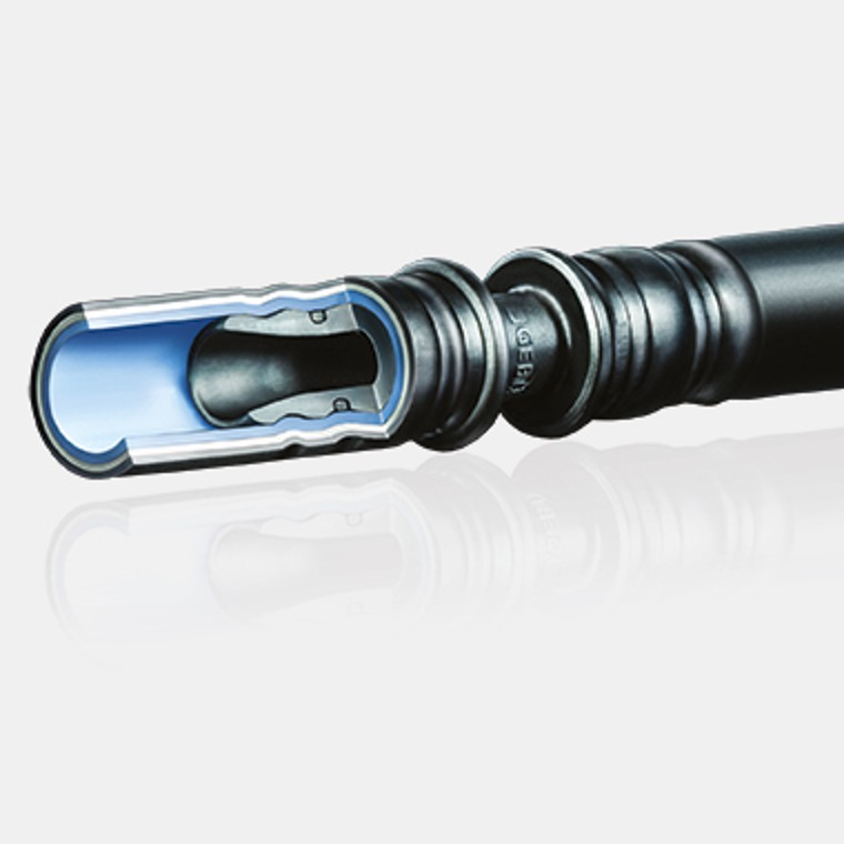 Un assemblage Geberit Mepla raccord/conduite Un assemblage Geberit Mepla raccord/conduite