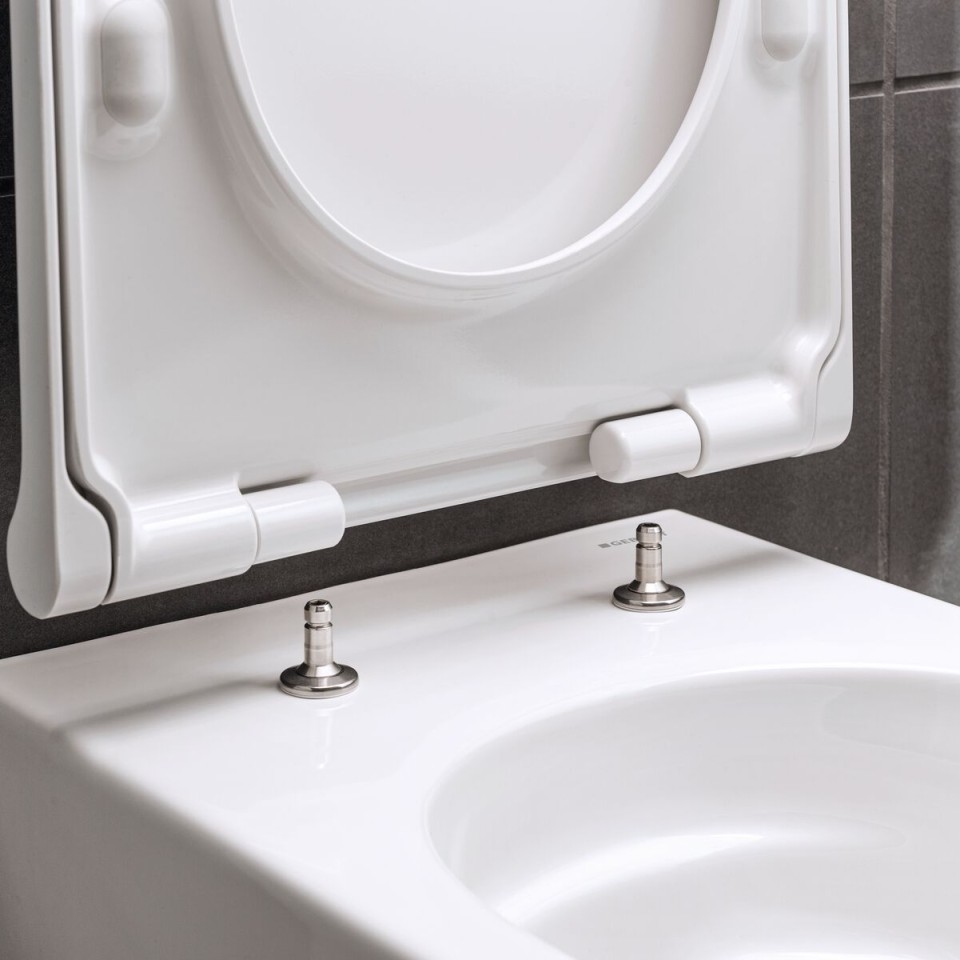 Cadre De Porte Avec Abattant Et Rotor Pour Toilette Thetford DOOR 3, Blanc, Neuf