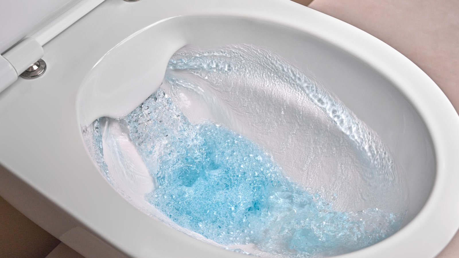 Rimfree flush technology in the iCon WC