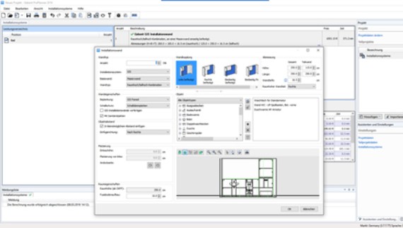 Geberit ProPlanner pour systèmes d’installation