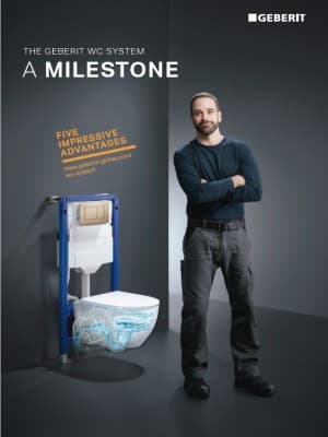 Geberit WC system - a milestone Geberit WC system - a milestone