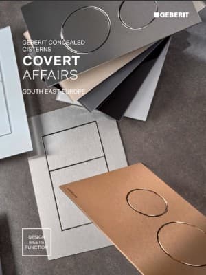 Covert affairs. Geberit concealed cisterns (South East Europe - BGR, CYP, MLT) Covert affairs. Geberit concealed cisterns (South East Europe - BGR, CYP, MLT)