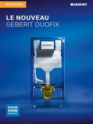 Le nouveau Geberit Duofix Le nouveau Geberit Duofix