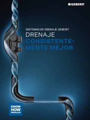 Sistemas de drenaje Geberit - drenaje consistentemente mejor Sistemas de drenaje Geberit - drenaje consistentemente mejor