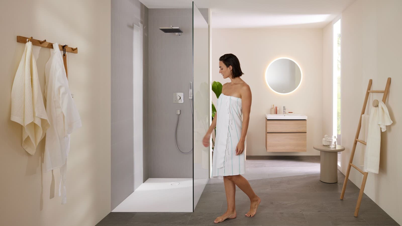 Les solutions de plain-pied de Geberit permettent d’améliorer l’hygiène dans la douche Les solutions de plain-pied de Geberit permettent d’améliorer l’hygiène dans la douche