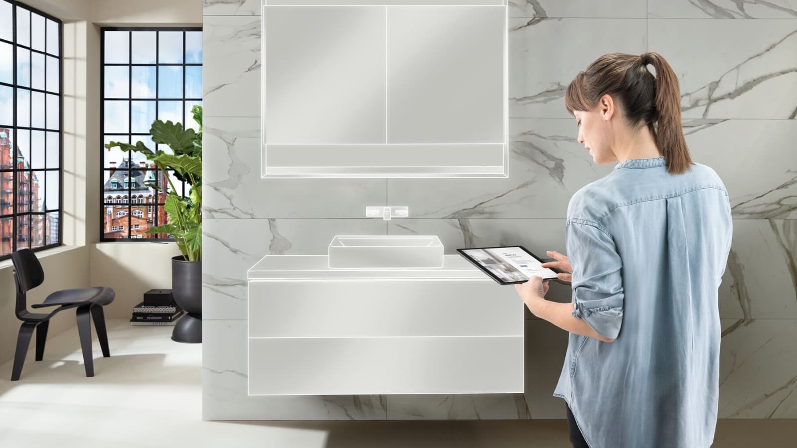 Geberit ONE washbasin area Geberit ONE washbasin area