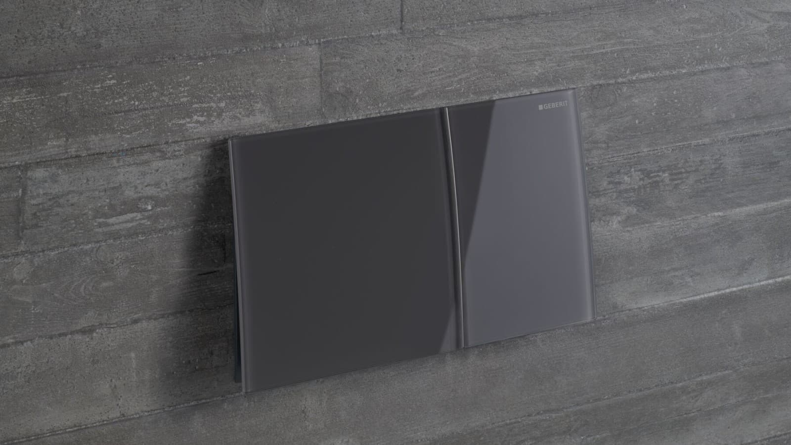 Geberit Sigma70 en verre lave Geberit Sigma70 en verre lave